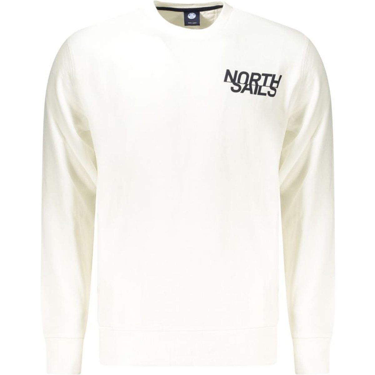 Klassisches Baumwoll-Sweatshirt mit Rundhalsausschnitt