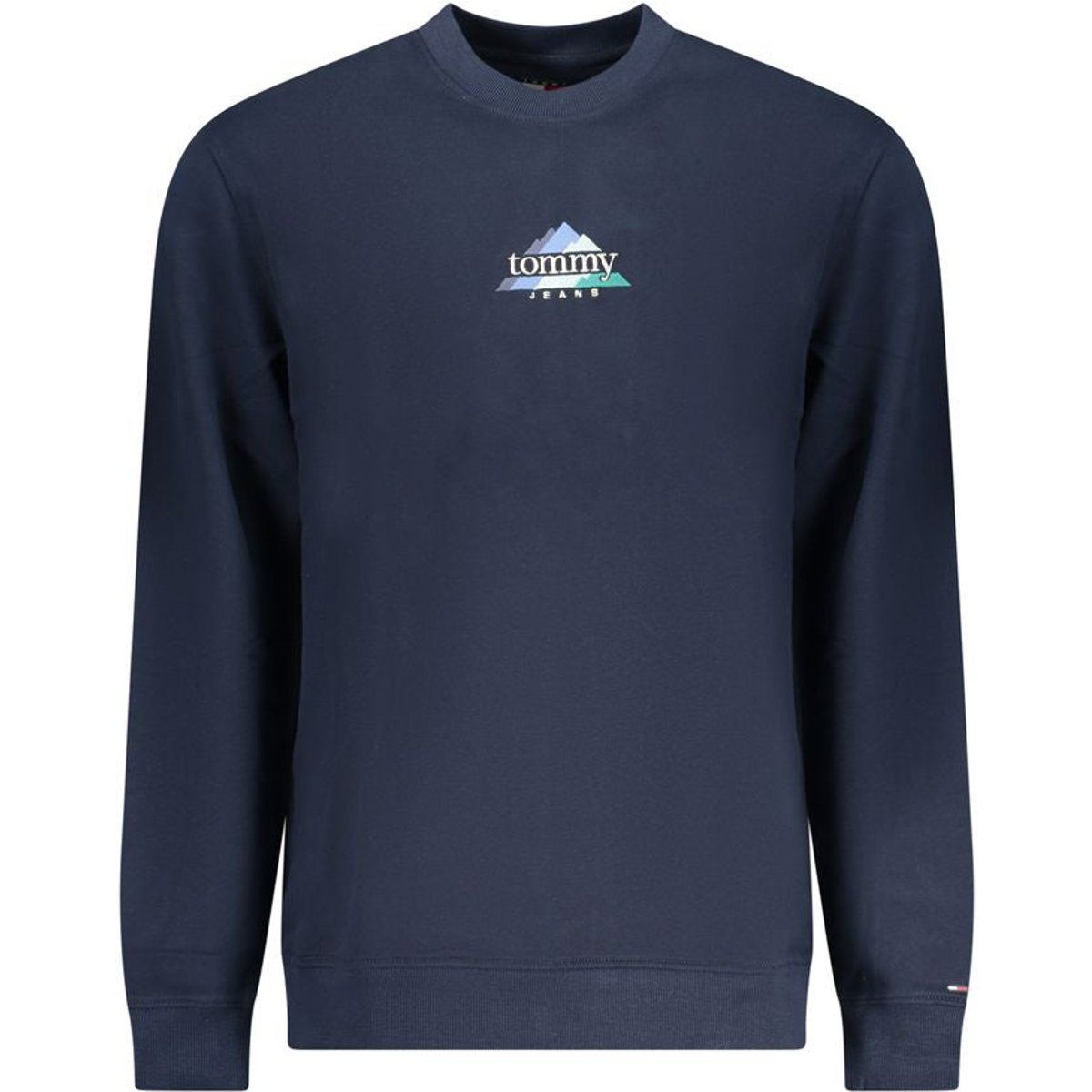 Herren Baumwoll-Sweatshirt mit Rundhalsausschnitt