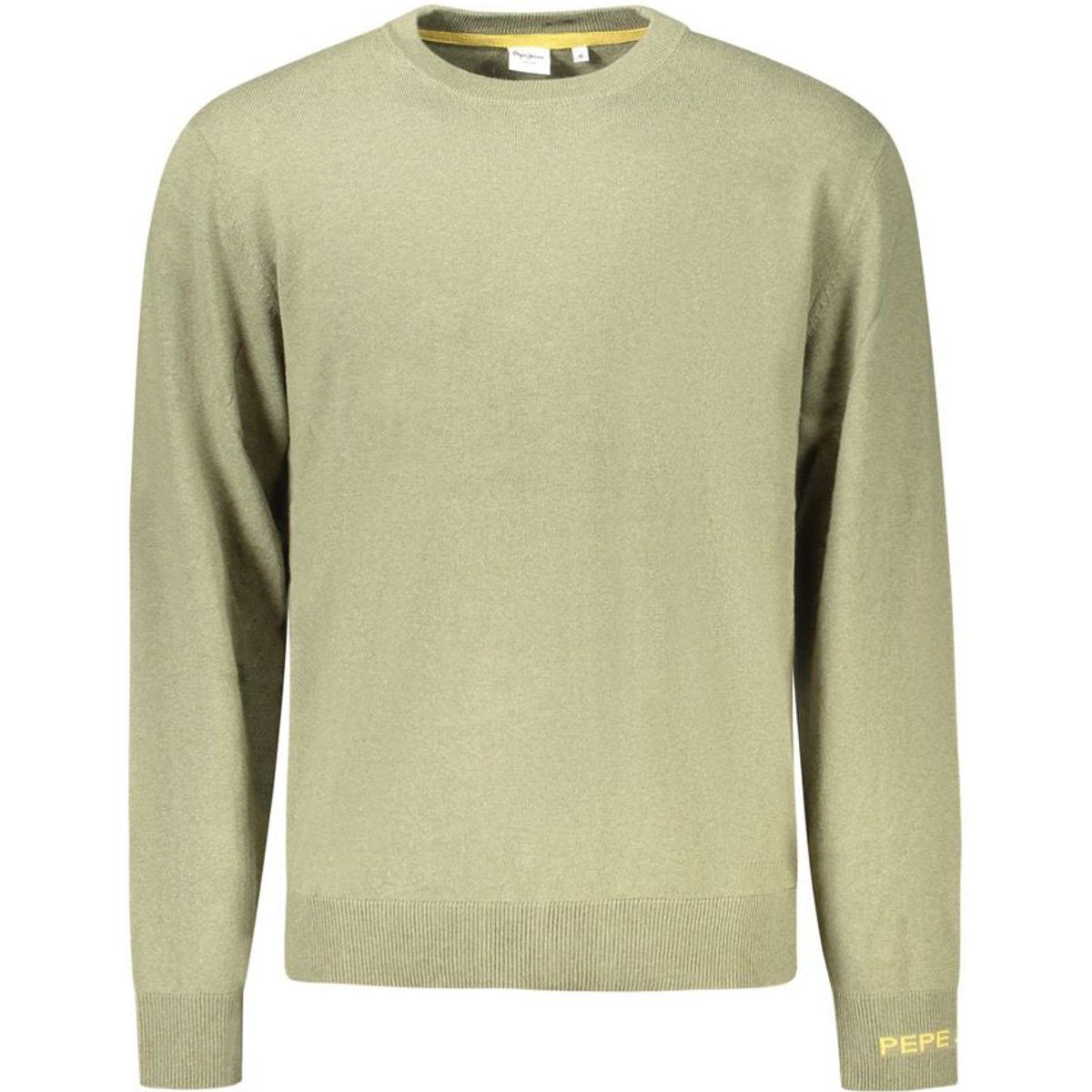 Herren Baumwollmischung Rundhals Strickpullover