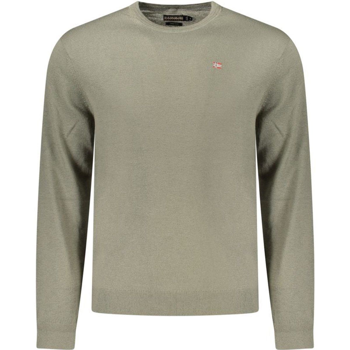 Herren Wollpullover mit Rundhalsausschnitt