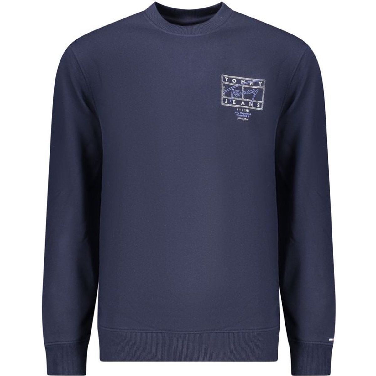 Baumwoll Sweatshirt mit Grafikprint und Rundhalsausschnitt