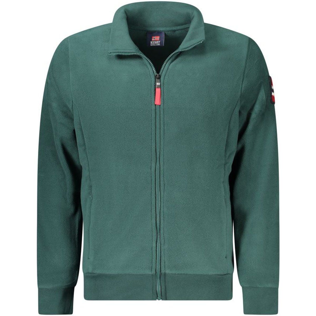 Fleece-Sweatshirt mit durchgehendem Reißverschluss für Herren