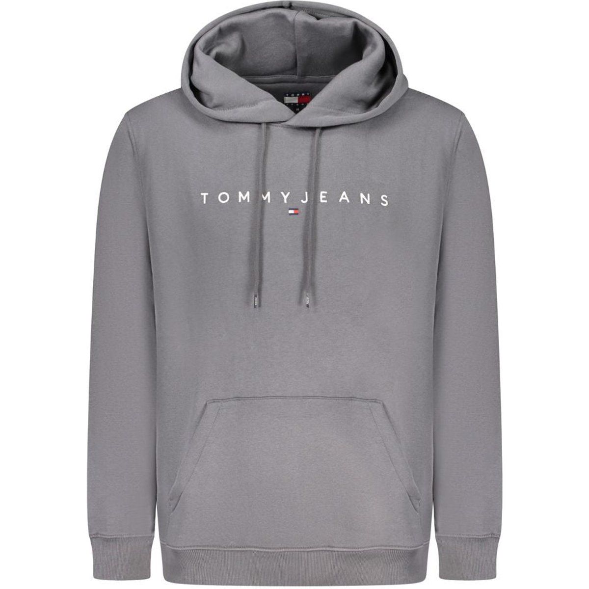 Baumwoll-Hoodie mit gesticktem Logo