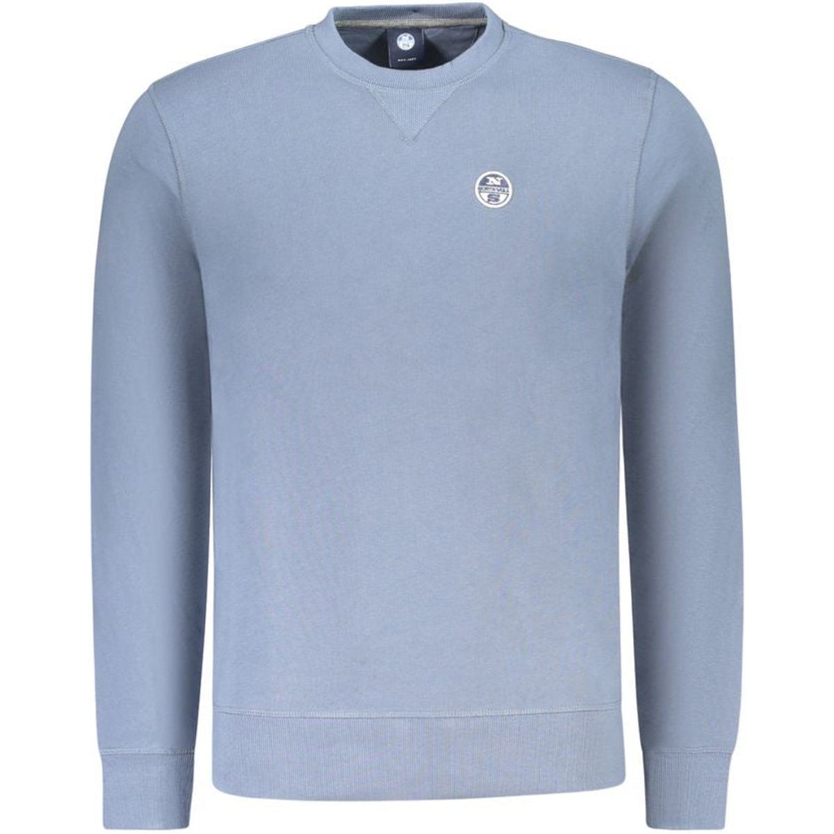 Klassisches Baumwoll-Sweatshirt mit Rundhalsausschnitt