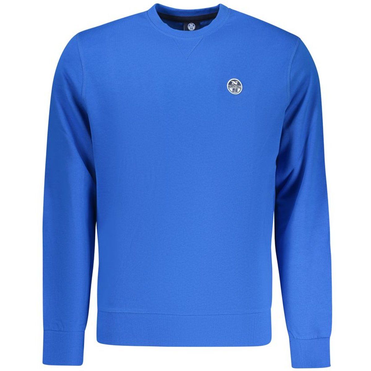 Klassisches Baumwoll-Sweatshirt mit Rundhalsausschnitt