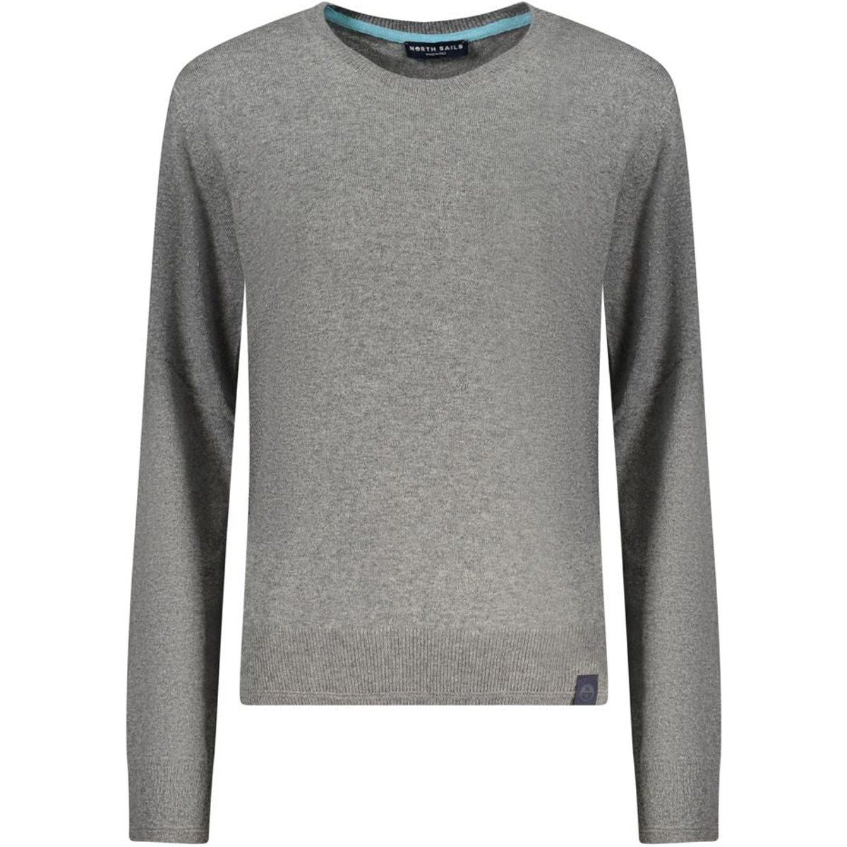 Klassischer Strickpullover mit Rundhalsausschnitt