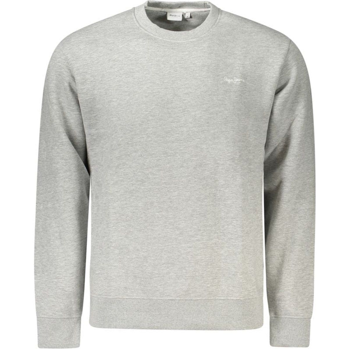 Klassisches Baumwoll-Sweatshirt mit Rundhalsausschnitt