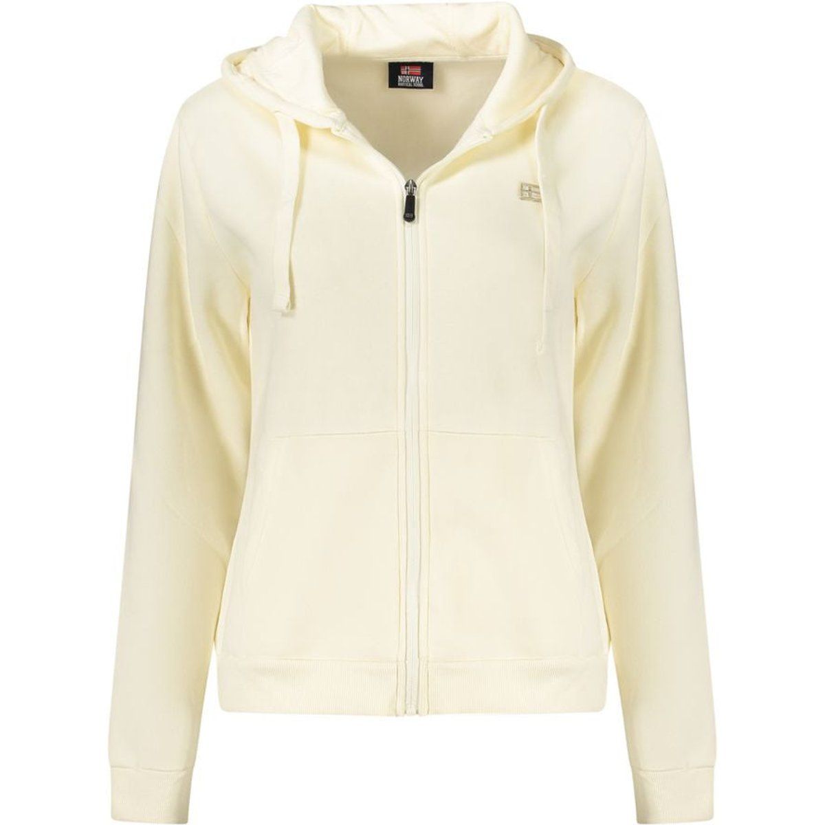 Lässiger Baumwoll-Hoodie mit Reißverschluss
