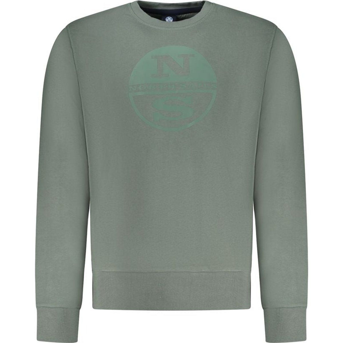 Herren Baumwoll-Sweatshirt mit Rundhalsausschnitt