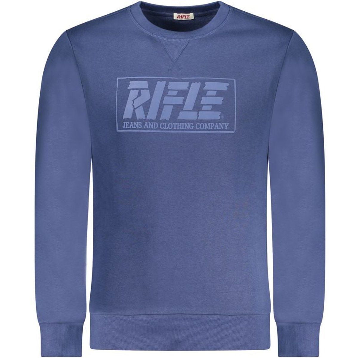 Herren Baumwollmischung Logo Sweatshirt