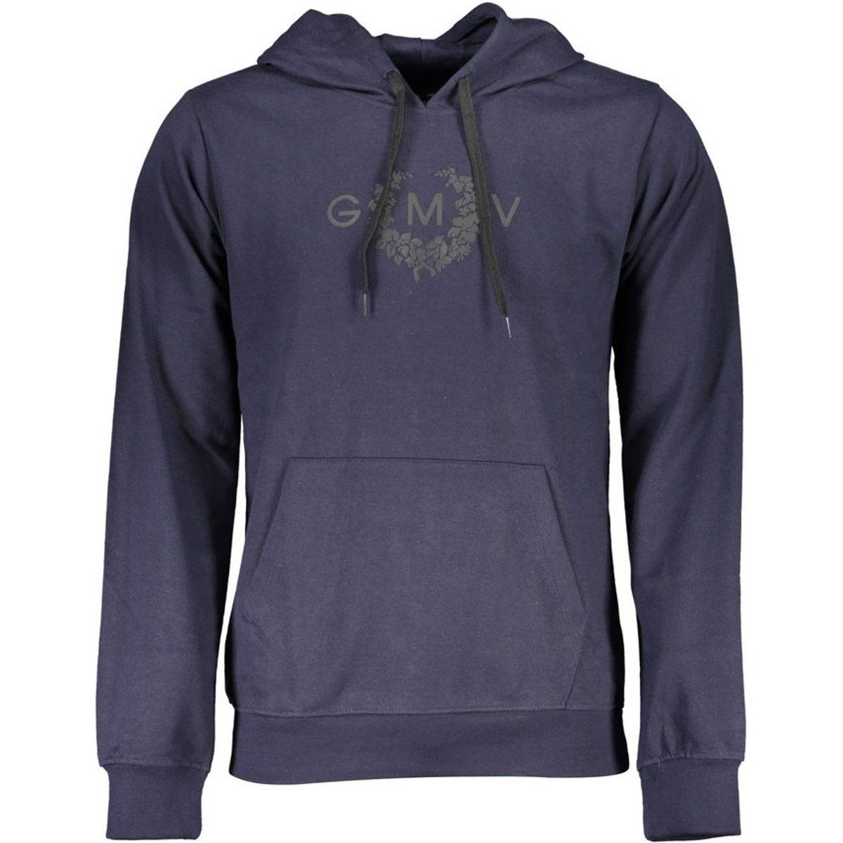 Herren Baumwollmischung Logo-Kapuzenpullover