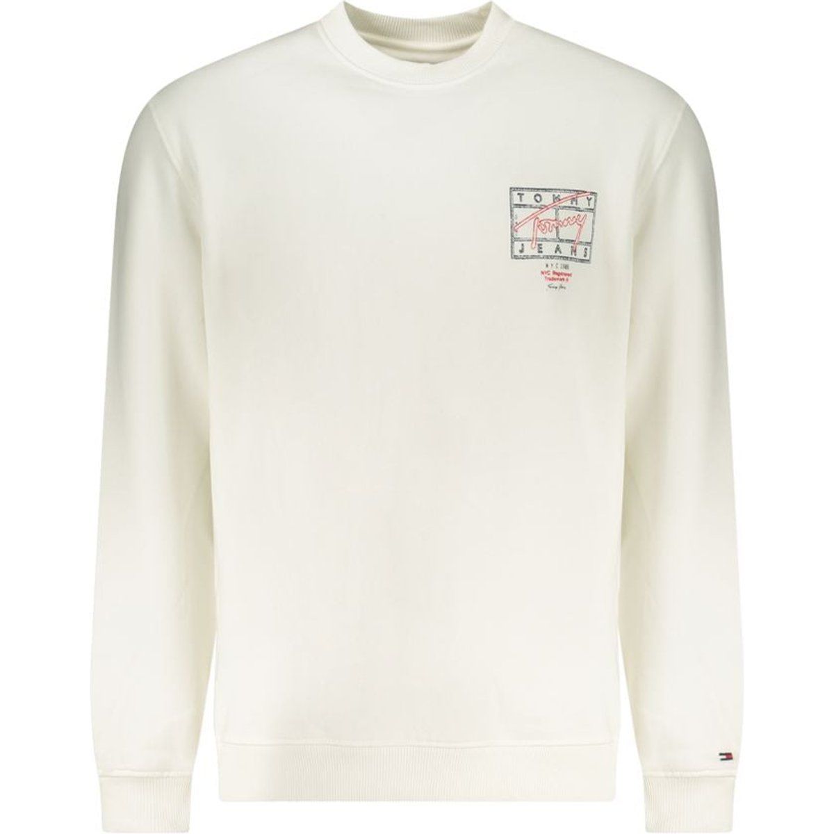 Sweatshirt aus Baumwolle mit Sticklogo