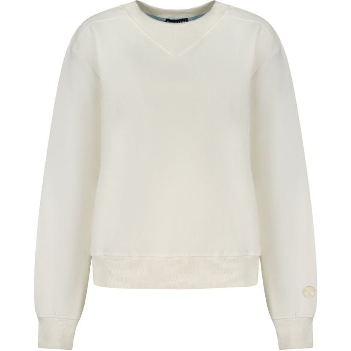 Damen Sweatshirt mit V-Ausschnitt