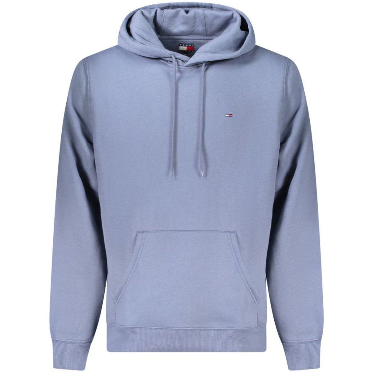 Herren Hoodie aus blauem Baumwollmischgewebe
