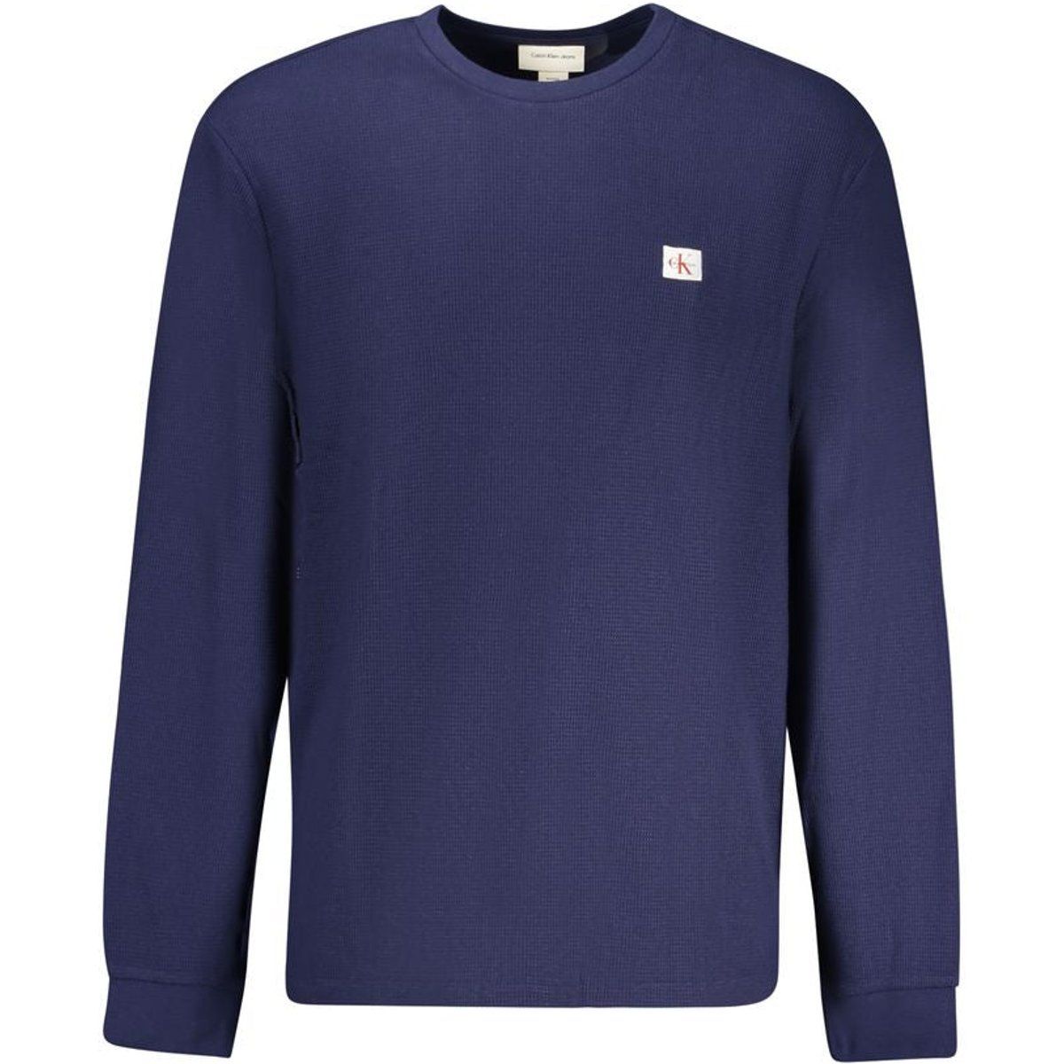 Herren Rundhals Baumwollmischung Pullover