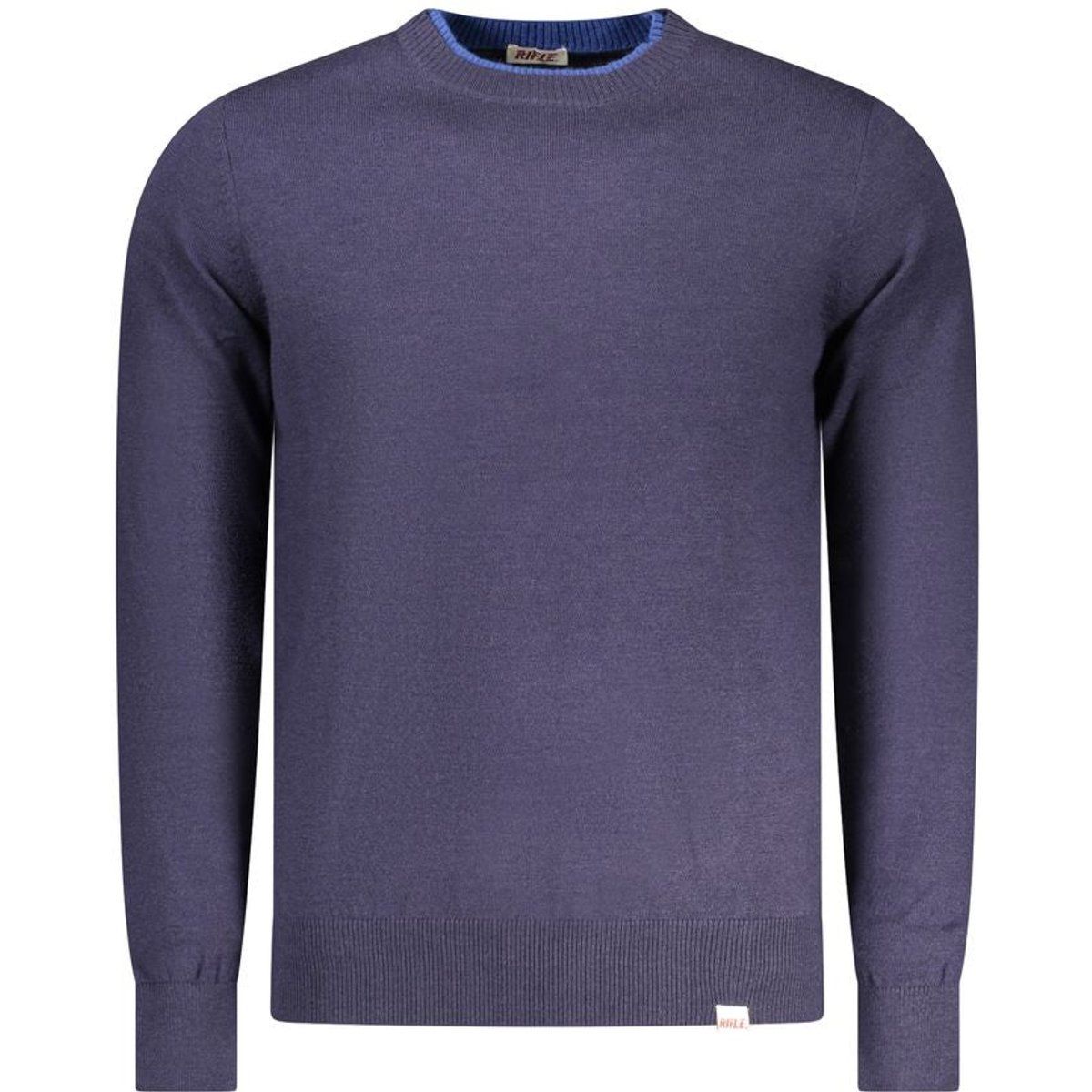 Klassischer Strickpullover mit Rundhalsausschnitt für Herren
