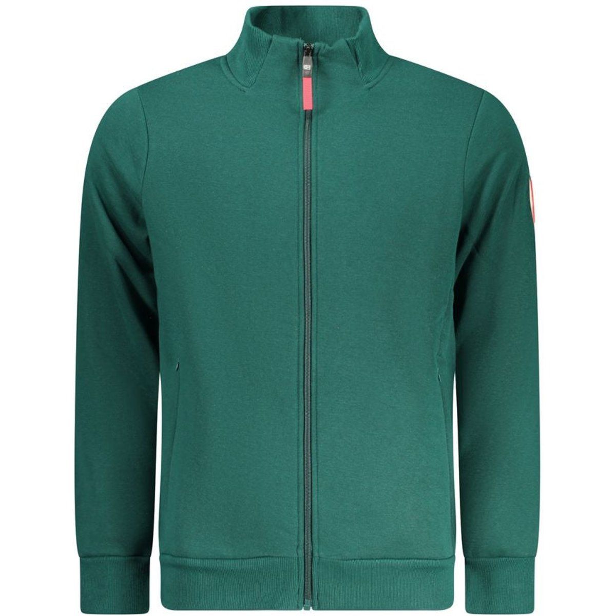 Herren Sweatshirt mit Reißverschluss aus Baumwollmischung