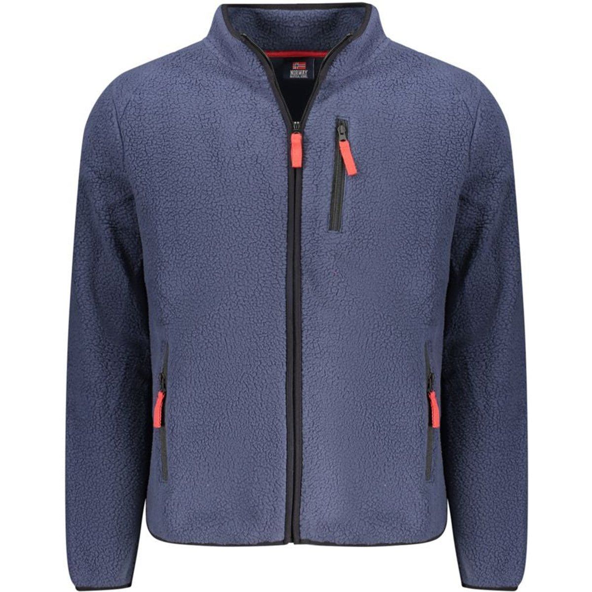 Herren Fleecejacke mit Reißverschlusstaschen