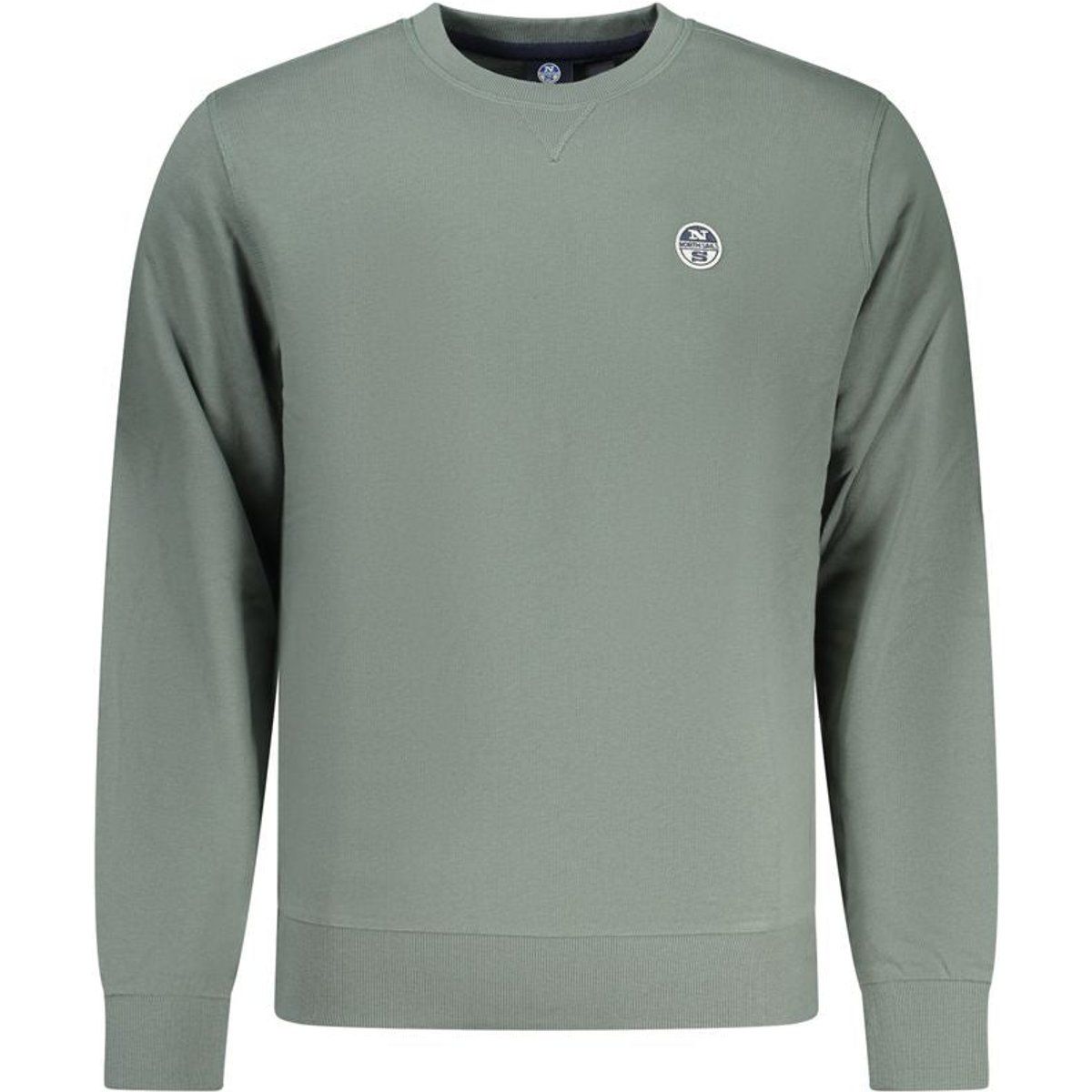 Lässiges Baumwoll-Sweatshirt mit Rundhalsausschnitt