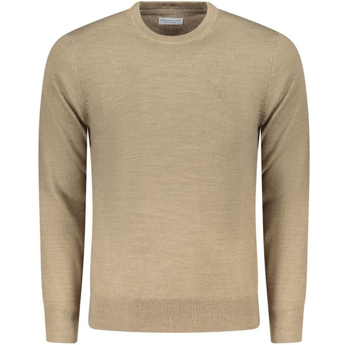 Herren Klassischer Strickpullover mit Rundhalsausschnitt