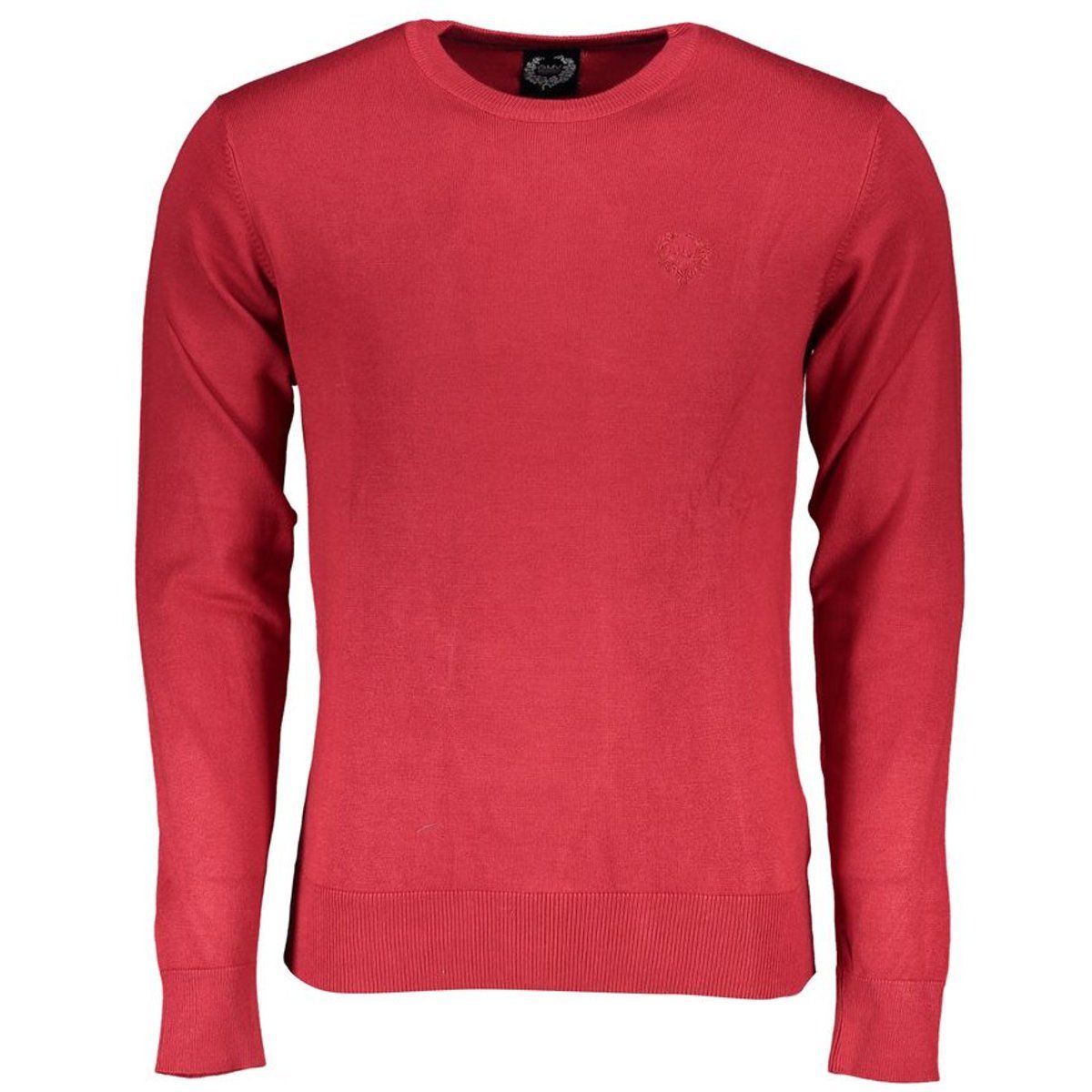 Herren Strickpullover in schlichtem Rot