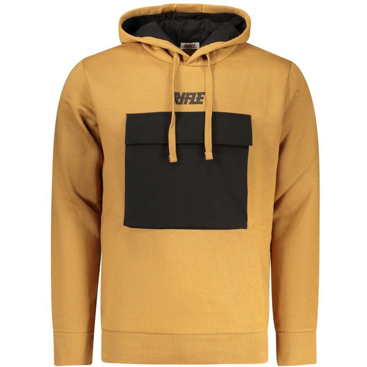 Kapuzenpullover mit aufgesetzter Tasche