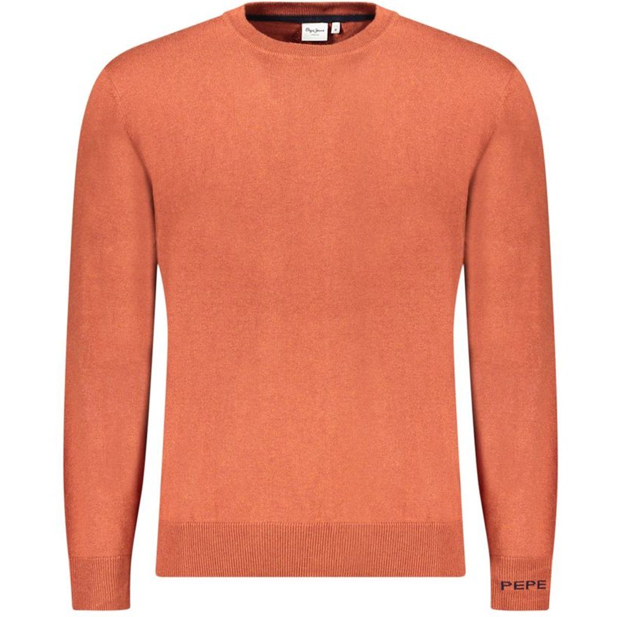 Klassischer Strickpullover mit Rundhalsausschnitt