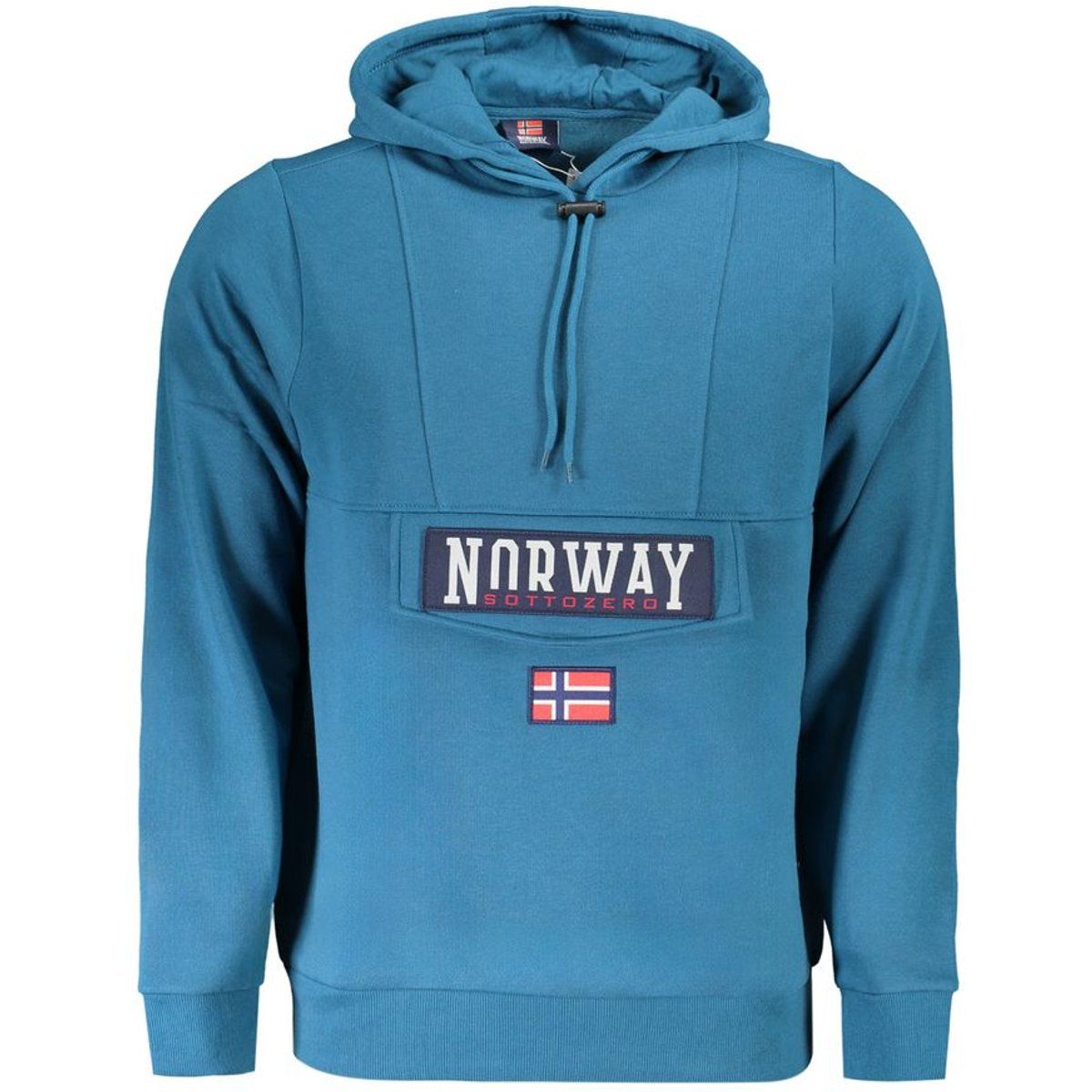 Pullover Hoodie mit Norwegen-Logo