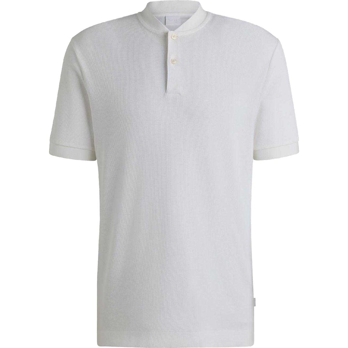 Herren Poloshirt mit schmaler Passform, Textur