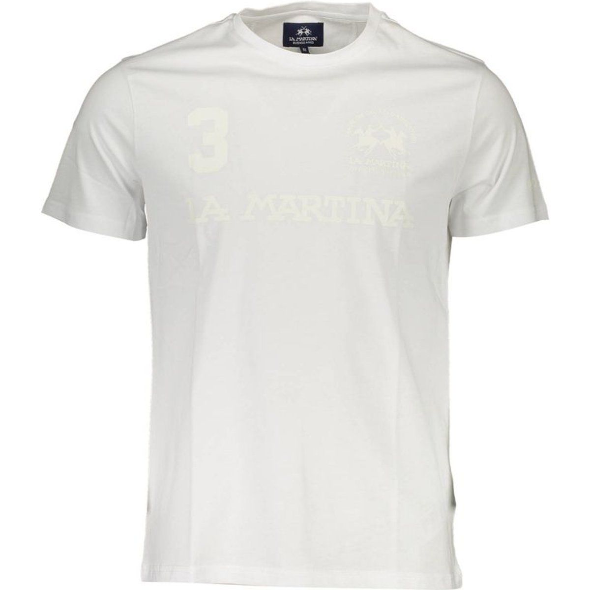 Herren Freizeit Baumwoll Logo T-Shirt