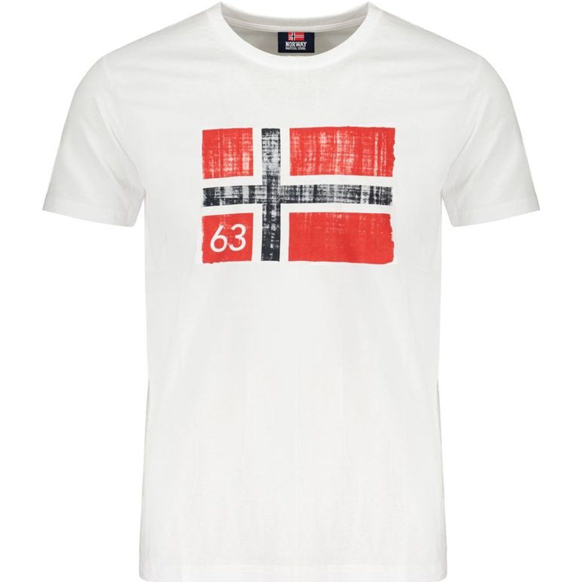 Herren T-Shirt mit Grafikprint aus Baumwolle