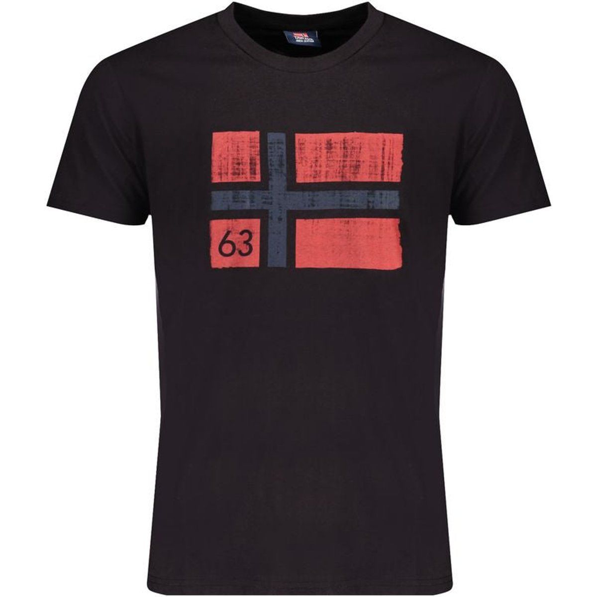 Herren T-Shirt mit Grafikprint aus Baumwolle