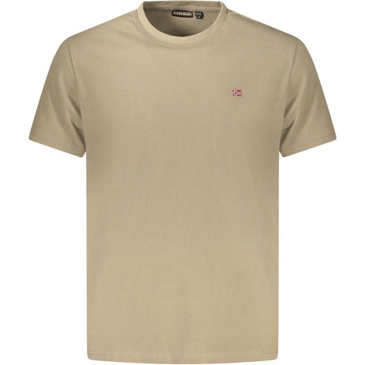 Klassisches Baumwoll-T-Shirt mit Rundhalsausschnitt