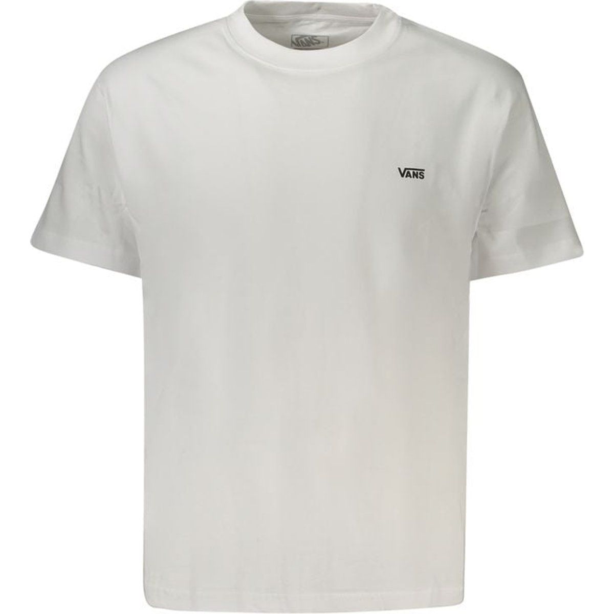 Klassisches weißes Baumwoll-Logo-T-Shirt