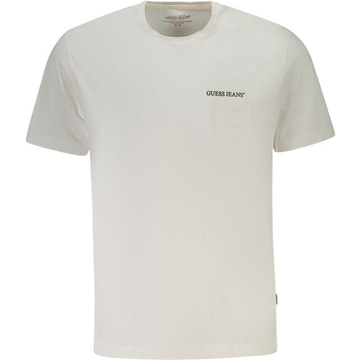 Minimalistisches Baumwoll-T-Shirt mit Rundhalsausschnitt