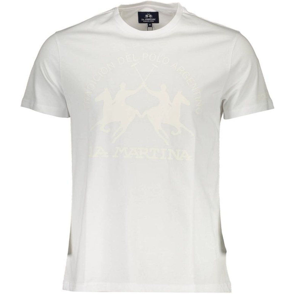 T-Shirt aus Baumwolle mit Grafikprint und Rundhalsausschnitt