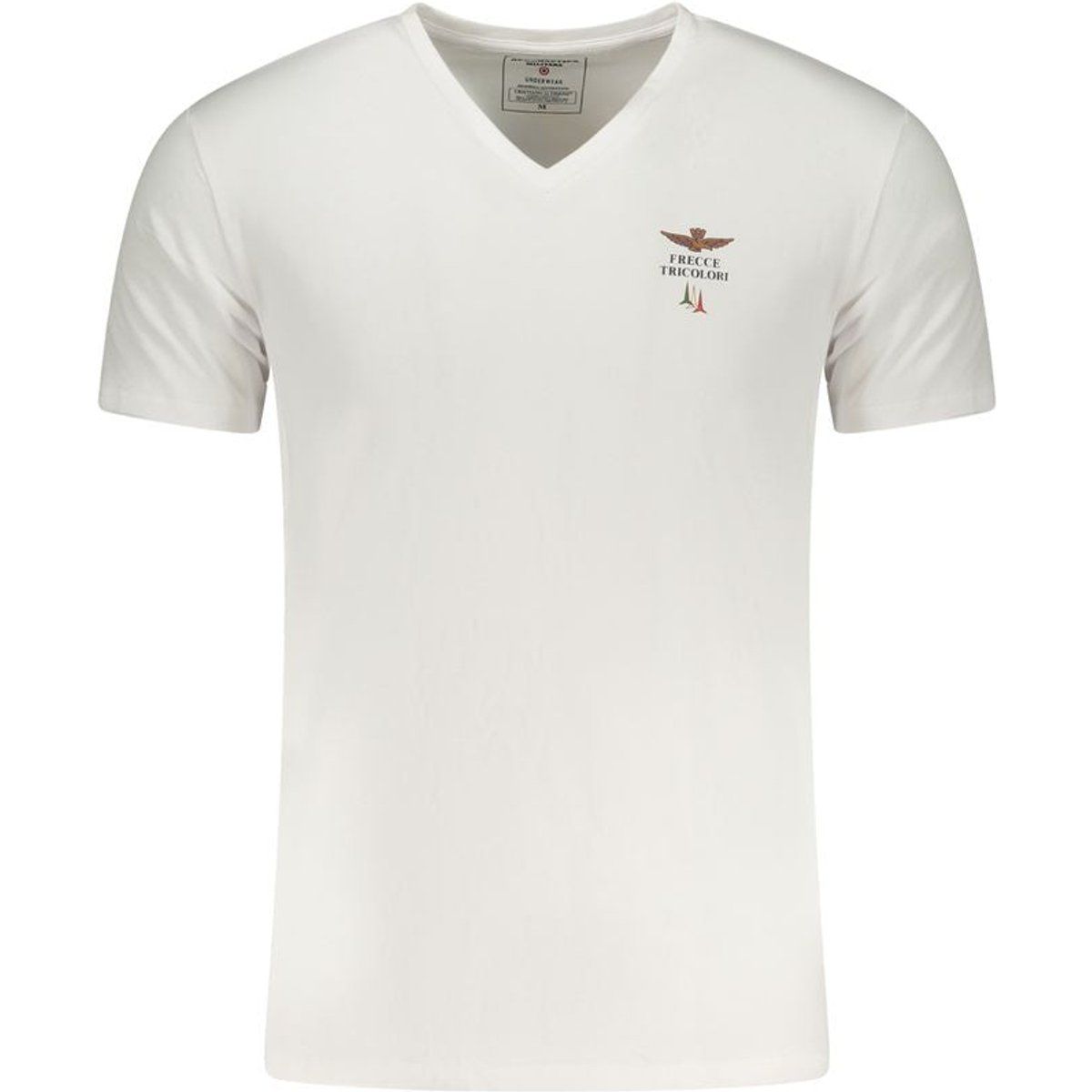 Herren V-Ausschnitt Baumwoll T-Shirt