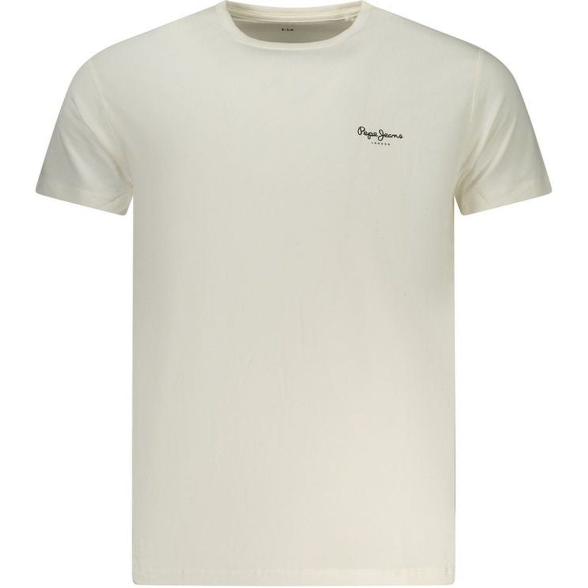 Klassisches Baumwoll-T-Shirt mit Rundhalsausschnitt