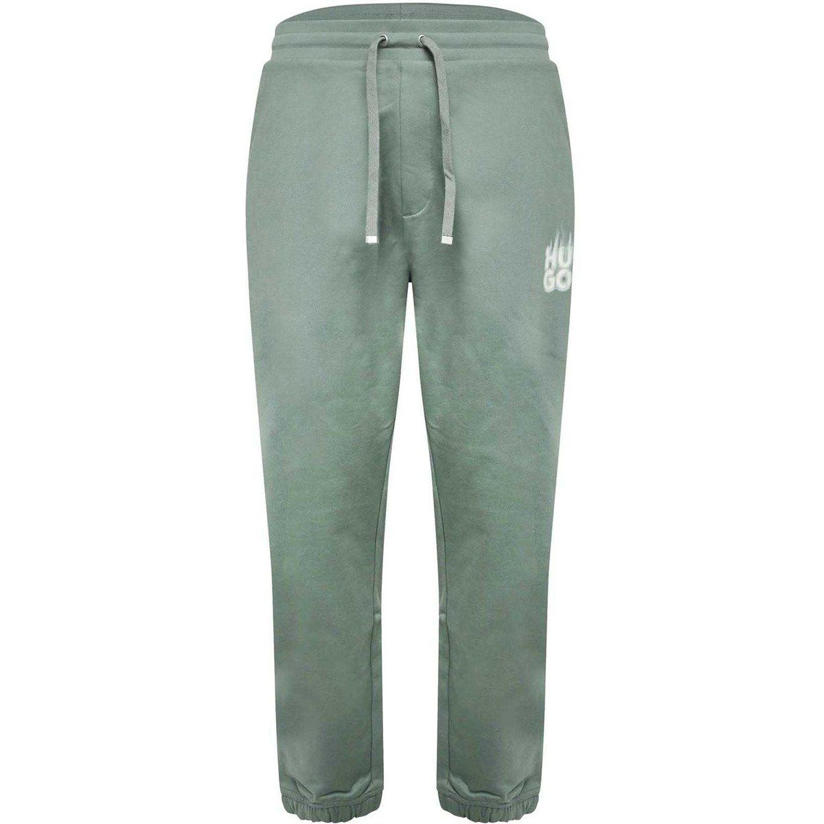 Lässige Baumwoll-Fleece-Freizeithose