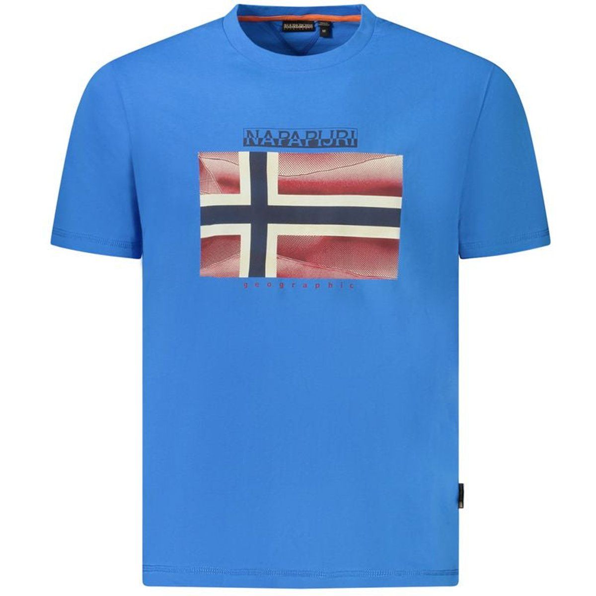 Herren T-Shirt mit Grafikprint und Rundhalsausschnitt