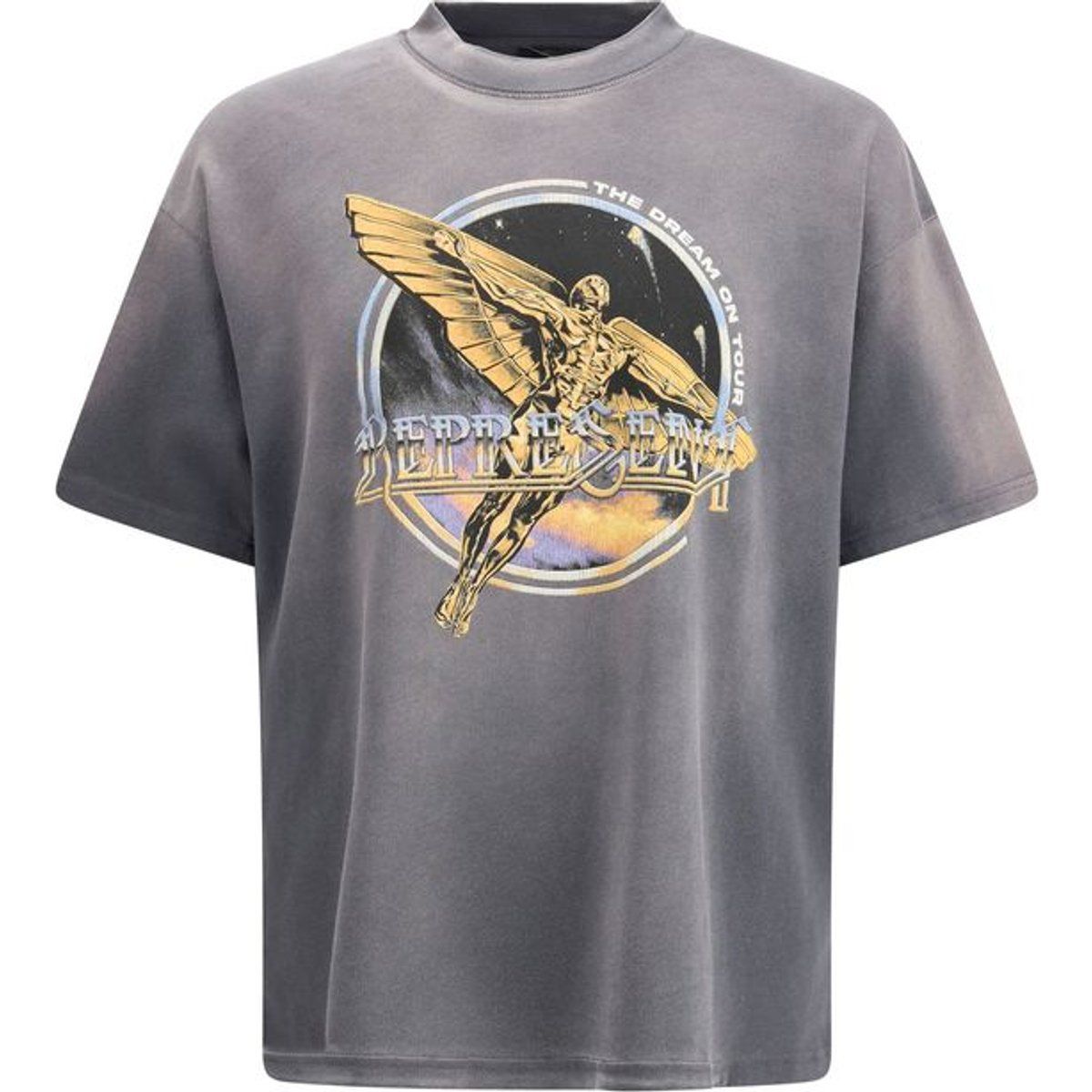 Golden Tour Grafik-Baumwoll-T-Shirt