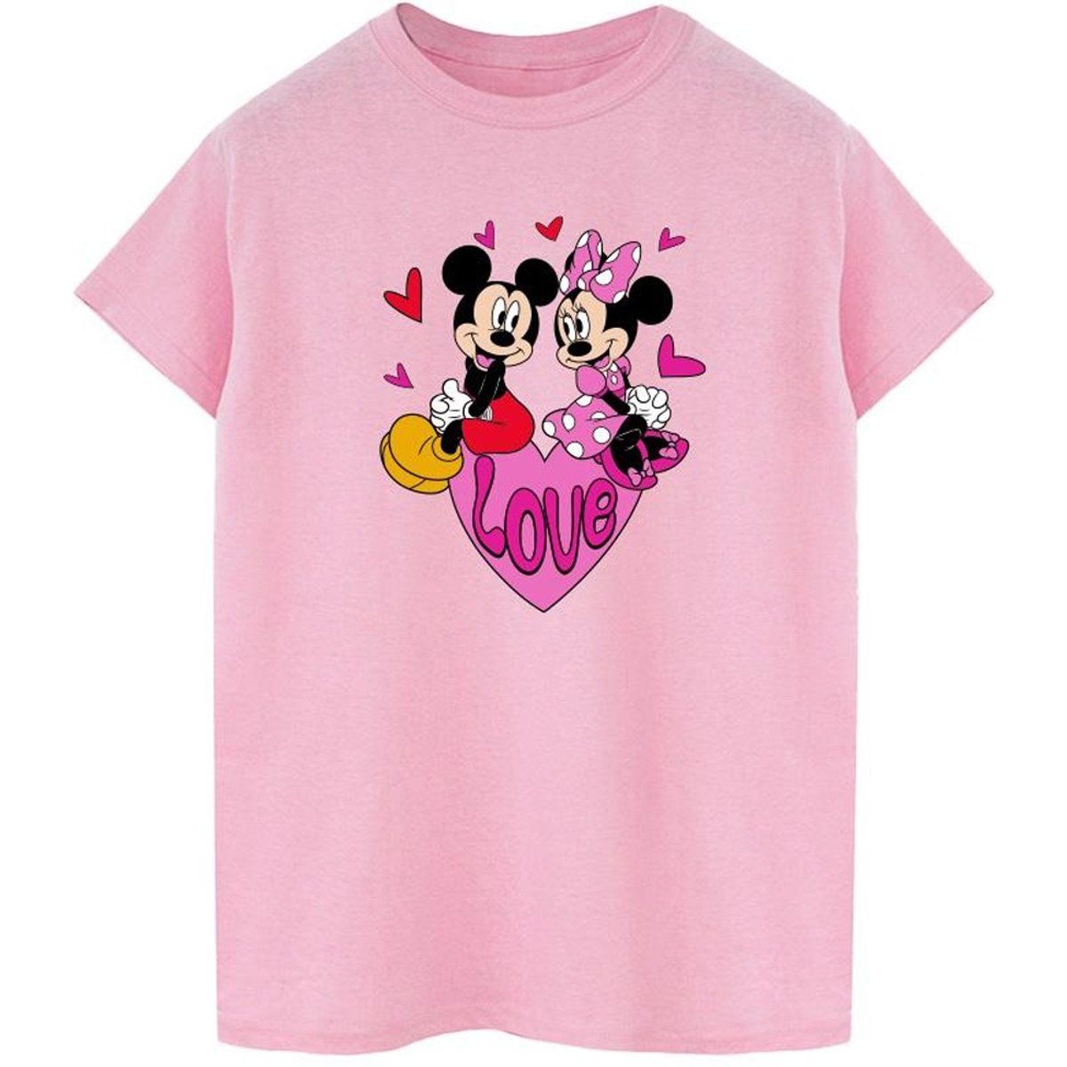 Mickey und Minnie Maus Liebes-T-Shirt