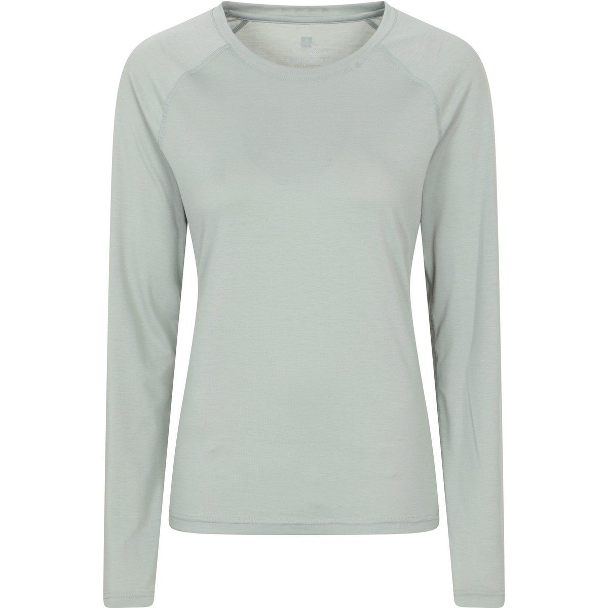 Mountain Warehouse - Oberteil Schnelltrockend für Damen Langärmlig (Helles Khaki)