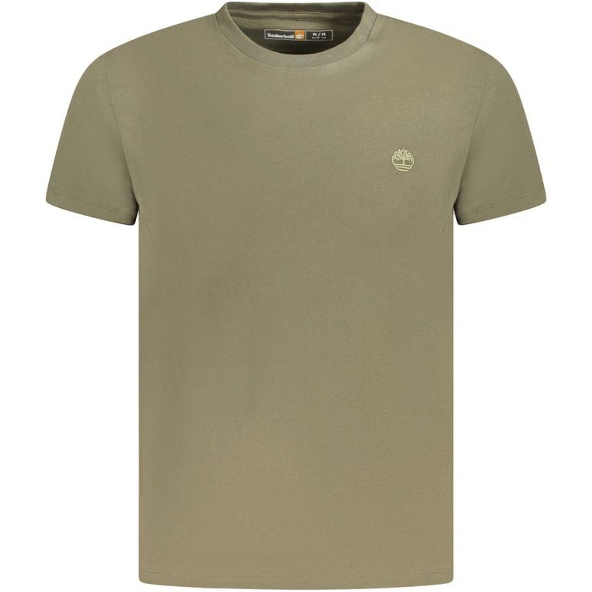 Lässiges Baumwoll T-Shirt mit Rundhalsausschnitt