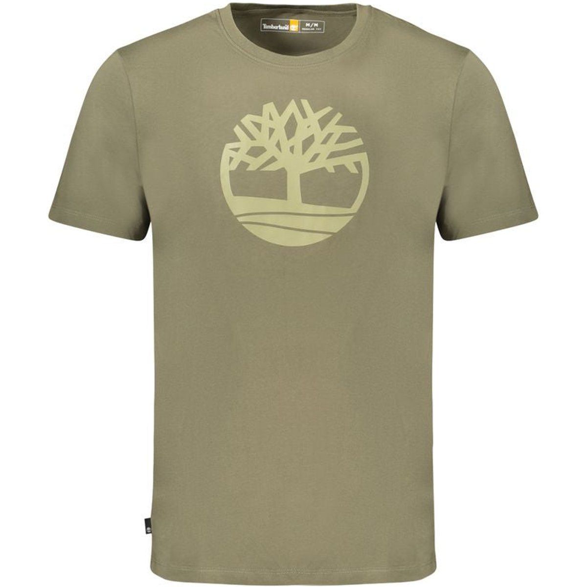 Herren Olivgrünes Logo T-Shirt