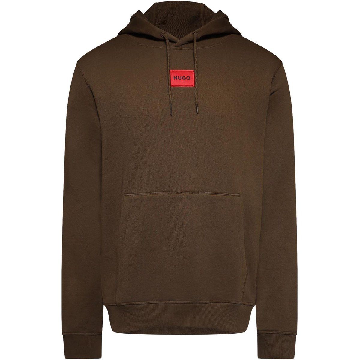 Klassischer Frottee-Kapuzenpullover