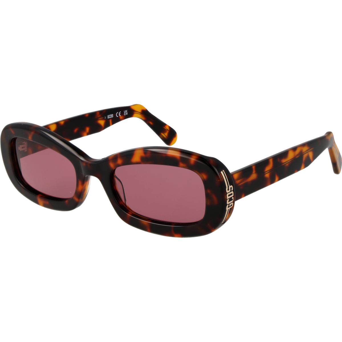 Retro Sonnenbrille mit Schildpattmuster