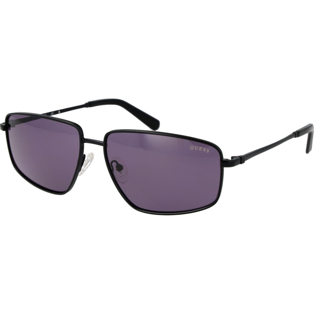 Rechteckige Sonnenbrille mit Vollrand