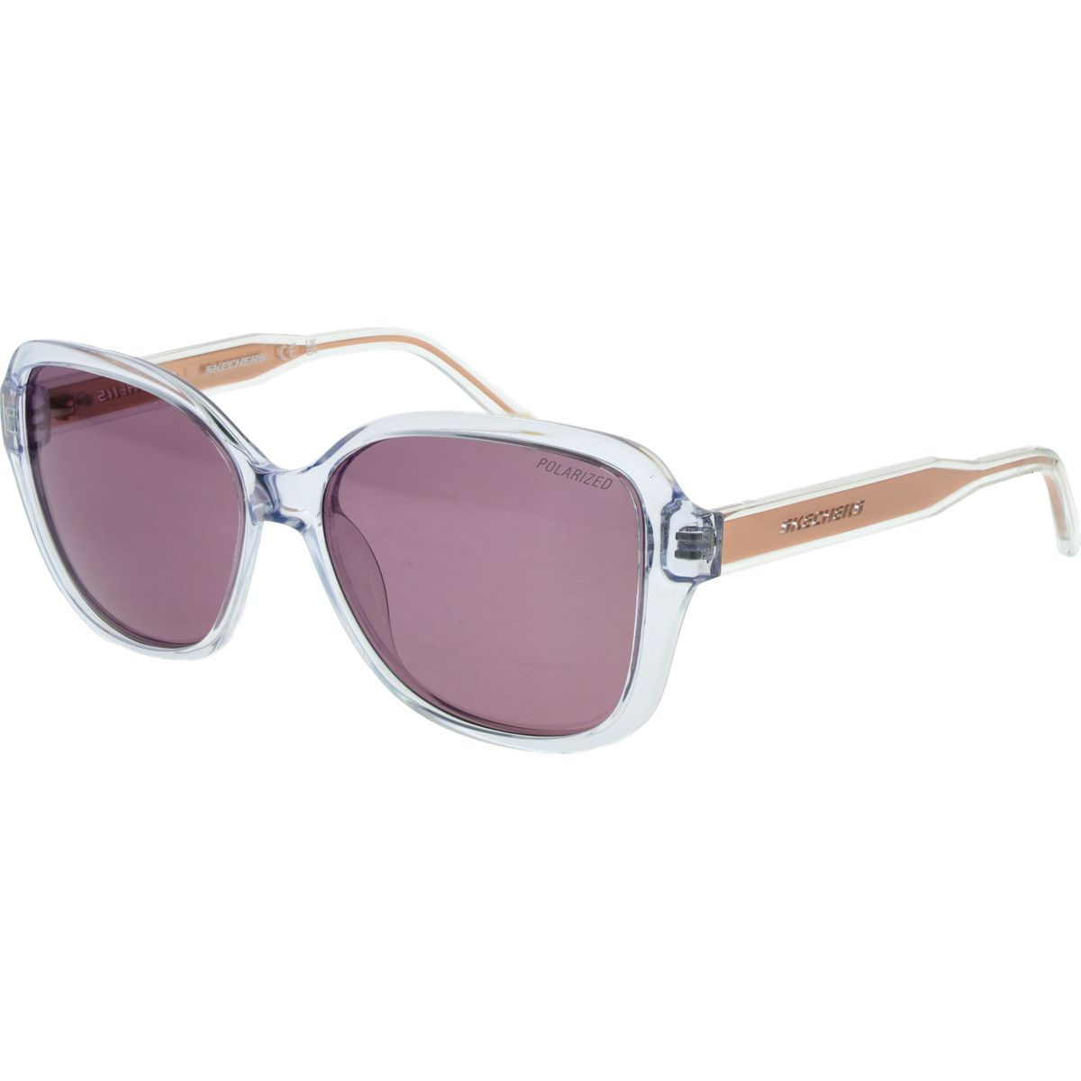 Sonnenbrille mit quadratischem Rahmen und polarisierten Gläsern