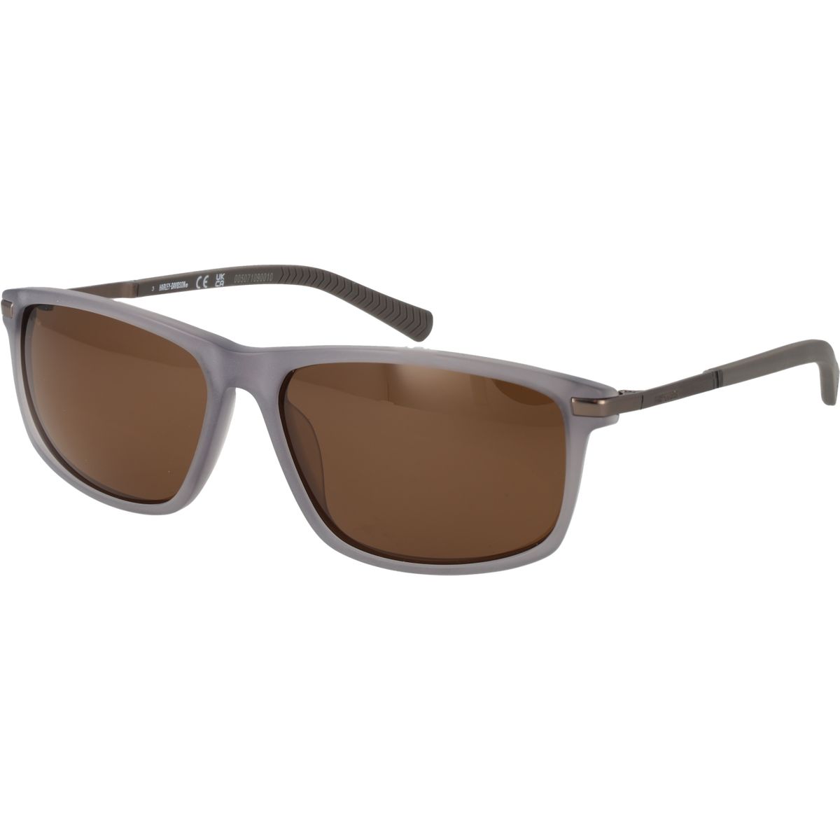 Rechteckige Sonnenbrille mit Vollrand